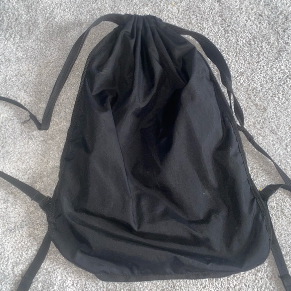 Nike Navy Drawstring Backpack - Picture 2 of 2